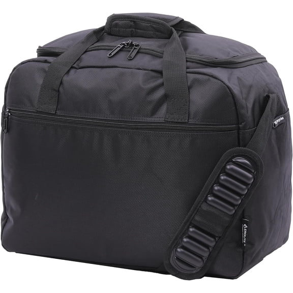 Aerolite 18x14x9” AA and Delta Maximum Size Carry On Under Seat Bag with 5 Year Guarantee, Foldable Carry On Premium Holdall Flight Travel Duffel Bag