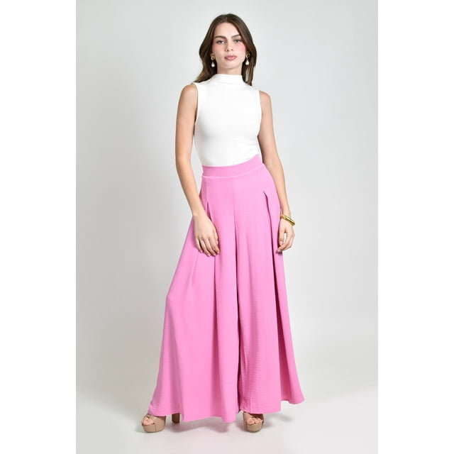 Pantalon tipo palazzo Roman Fashion /Juvenil, 2632 (Rosa) rosa G