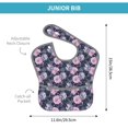 thumbnail image 4 of Kdxio Flowers Bibs For Babies, Baby Bibs for Eating, Toddler Bibs, Waterproof Bibs, Feeding Bibs, for Toddlers, Boys, Girls, 4 of 8