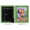 thumbnail image 5 of Modern Real Wood 6x8 inch Picture Frame in Green, 5 of 8
