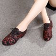 thumbnail image 4 of Zapatos de baile latino para hombre y mujer, zapatos de baile de tacón bajo, tacón plano, suela suave, otoño e invierno, para hombre, 4 of 6