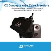 O2 Concepts Arya Caire Freestyle Comfort Portable Oxygen Concentrator Backpack Lightweight & Durable