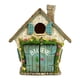 thumbnail image 1 of Wartleves Puertas y ventanas de jardín de hadas para árboles, gnomo de hadas en miniatura, escultura de jardín de arte de bricolaje, decoración, puertas y ventanas de madera en el jardín del patio, ár, 1 of 7