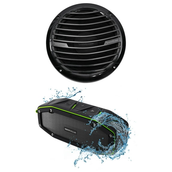 Rockford Fosgate RM112D4B 12" 400W Marine/Boat Subwoofer Prime M1 Sub+Speaker