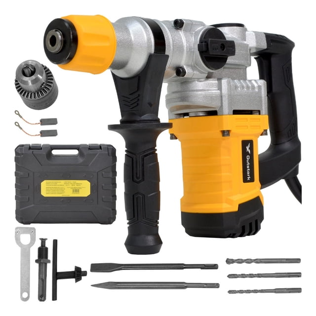 Rotomartillo Taladro Industrial Gutstark Home 4200bpm Brocas Cincel 1600w