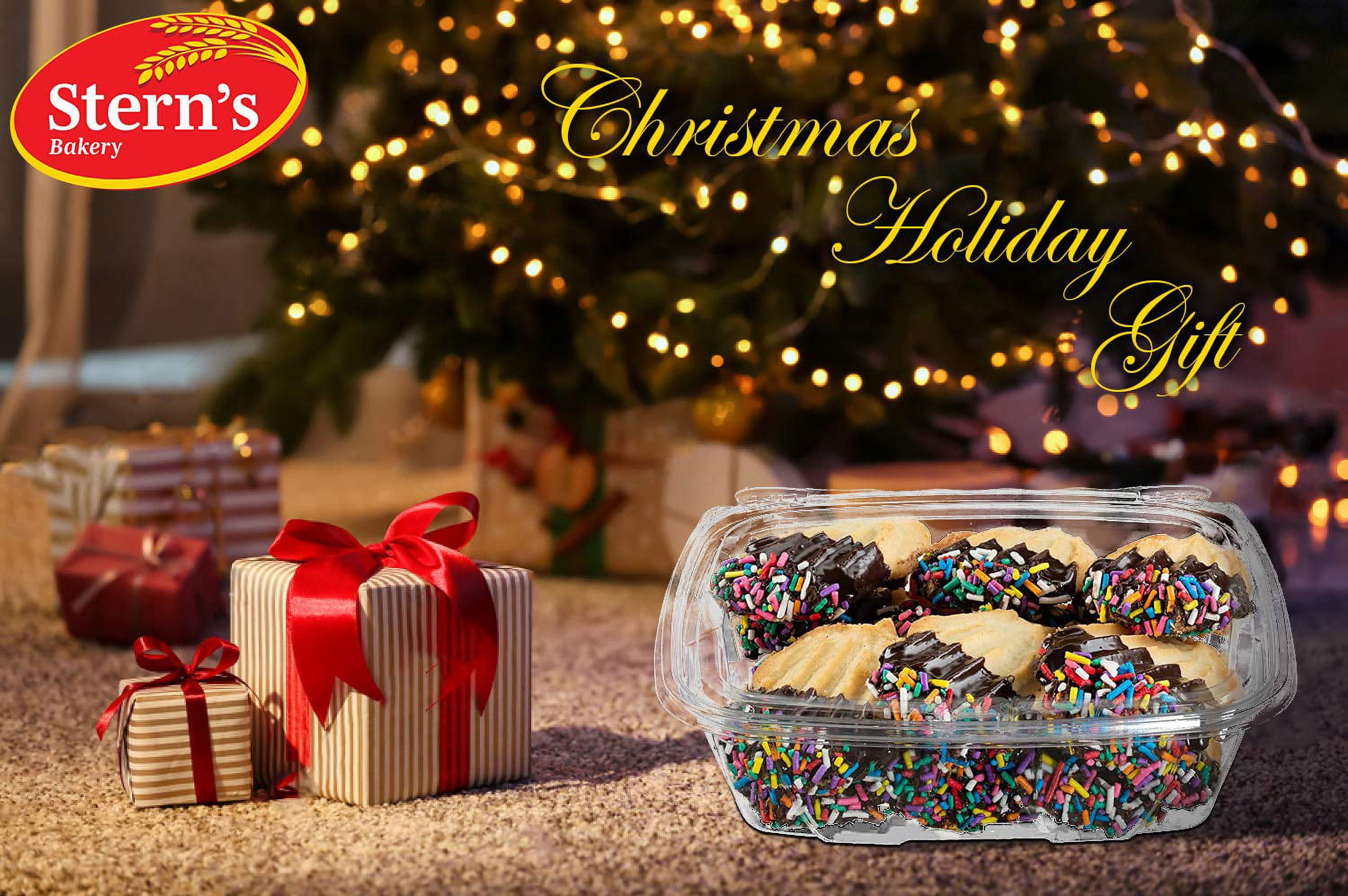 Italian Cookies | Fancy Bakery Cookies | Gourmet Cookies | Perfect for Birthdays, Holidays & all Occasions | Dairy, & Nut Free | 12 oz Sterns Bakery [2 Pack] (Italian Fancy Cookies)