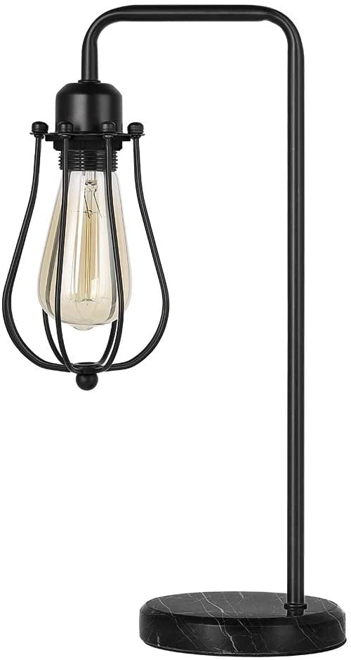 Able Lamp Modern Industrial Marble Base Table Lamp, Decorative Shades