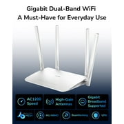 Cudy WR1300 Dual-Band AC1200 Mesh Router with Accessories
