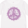 thumbnail image 4 of Inktastic Purple Peace Girls Long Sleeve Toddler T-Shirt, 4 of 5