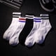 thumbnail image 2 of Black White Socks Vintage Cotton Fashion Short Sports Sock Men Casual Streetwear Short Soks For Man Girl Cool Tube Socks, 2 of 5