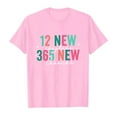thumbnail image 4 of FAOWME T-Shirts For Teen Kids Girls Child Short Sleeve City Name Prints Tshirts Girls Tops Pink 3-4 Years, 4 of 4