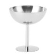 thumbnail image 1 of Verre à glace en acier inoxydable de qualité alimentaire, lavable au lave-vaisselle, verre à champagne stable pour fête, famille, bar, café, 1 of 4