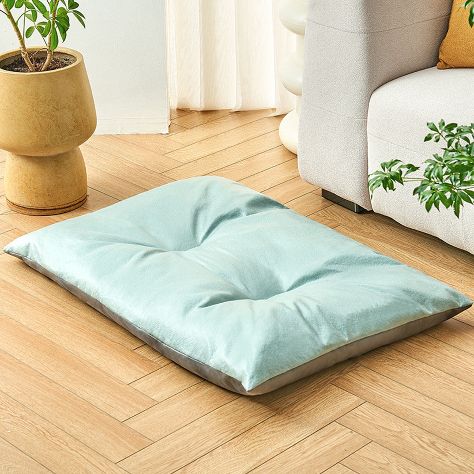 Dog Cat Beds Orthopedic Leather Dog Bed Water Proof Coffee Outdoor Dog Bed Raised Dogs Bed Dog Cot Beds Small Medium Size Dogs Outside Pet Beds Home Decor