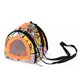 thumbnail image 2 of Small Animal Carrier Bag Detachable Portable Hamster Travel Bag for Guinea Pigs Hedgehogs Hamsters Chinchillas Squirrels Delicious Food Pattern, 2 of 2