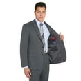 thumbnail image 4 of Chaps Men's Solid Classic Fit Tailored Suit, 4 of 6