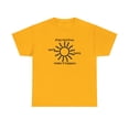 thumbnail image 2 of Stay Positive Sun Unisex Heavy Cotton Tee, 2 of 10