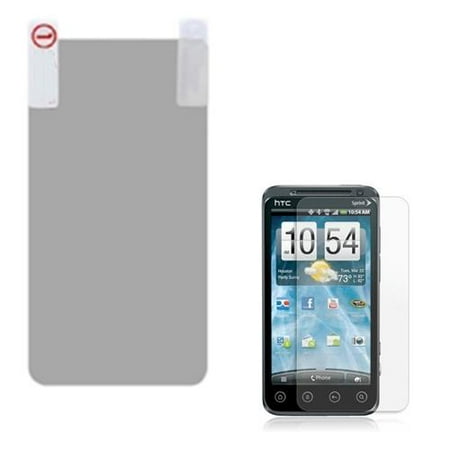 Insten Anti-grease LCD Screen Protector/Clear for HTC: EVO 3D, EVO V 4G