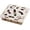 White, variant on Interactive Cat Puzzle Maze Box with Felt Hide and Seek Game, 3-in-1 Mental Enrichment Toy and Nail File Scratch Box with Bell for Indoor Cats, Hunting Instincts