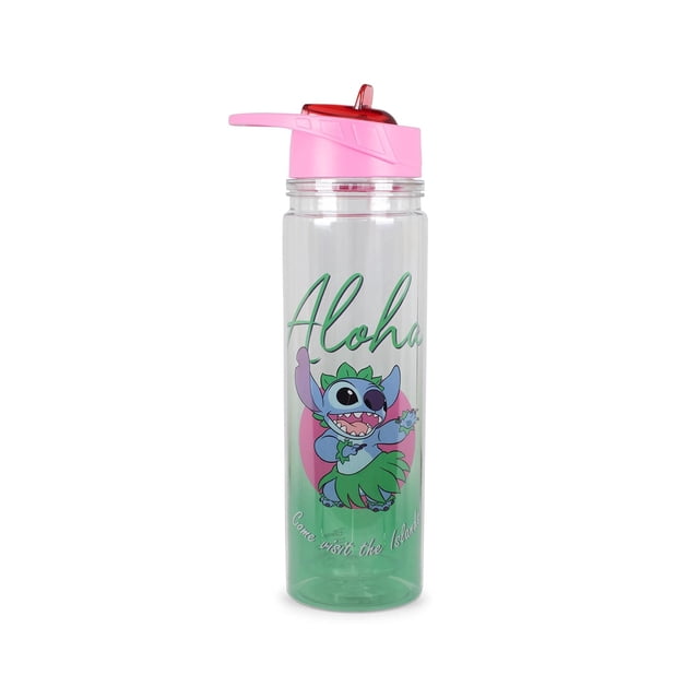 Botella de agua Silver Buffalo Lilo and Stitch Aloha de 500 ml