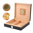 thumbnail image 4 of Caja de puros de madera, mini humidor portátil de puros, caja de puros vintage, humidor de puros de madera, elegante y moderno, 4 of 7