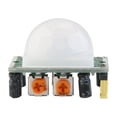 thumbnail image 3 of MasteelfCA 5pcs HC-SR501 Human Body Pyroelectricity Infrared PIR Motion Sensor Modules, 3 of 5
