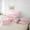 Orange Pink, variant on jejeloiu Kawaii Bow Tie 7-Piece Twin Bedding Sets,Cartoon Stars Print Bedding Comforter Set For Girls Teens Reversible