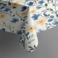 thumbnail image 3 of Pioneer Flower Floral Print Pattern Rectangle Tablecloth 60"x84",Waterproof Polyester Rectangle Table Cloth, Wipeable Spillproof Polyester Tablecloth for Dining, Camping, Indoor and Outdoor, 3 of 5