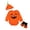 E424 Orange, variant on Likimi Newborn Baby Boys Halloween Jumpsuits With Hat Crew Neck Hallowmas Pumpkin Print Long Sleeve Romper For Baby Party Fashion Clothes Orange Size 0-3 Months