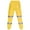 Yellow, variant on Plus Size Work Pants for Men Trendy Color Block Reflective Workwear Pants Lightweight Training Athletic Pants with Pockets(LargeBlack)