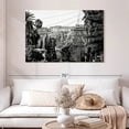 thumbnail image 2 of Elephant Stock Black California Hollywood Sign Wall Art - Horizontal Canvas Wall Art - Living Room Wall Decor - Places Canvas - Black And Gray Decor By Philippe Hugonnard - 48" x 32", 2 of 4