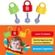 thumbnail image 1 of Dinhon Color Alphabet Learning Lock Toys Combinación de letras educativas con 26 cerradura Dinhon Dinhon, 1 of 2