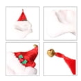 thumbnail image 2 of OULII Pet Hat for Small Dog Santa Hat Acrylic Fibers Red Daily Wear 1Pack, 2 of 8