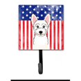 thumbnail image 1 of American Flag & Westie Leash or Key Holder, 1 of 1