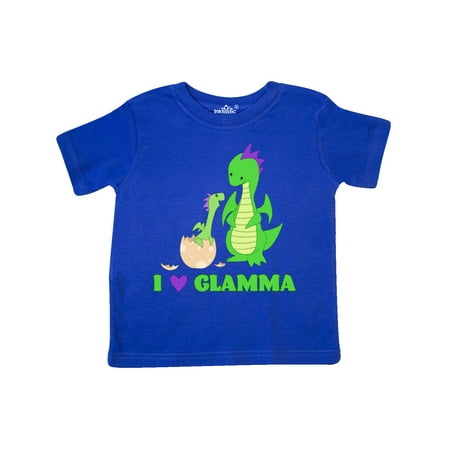 

Inktastic I Love Glamma Gift Toddler Boy or Toddler Girl T-Shirt