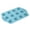 Blue, variant on Silicone Mini Muffin Pan 12 Cups Nonstick Cupcake Mold BPA Free Baking Tray for Brownies Muffins Egg Bites Cheesecake Soap Candy Oven Safe Dishwasher Safe