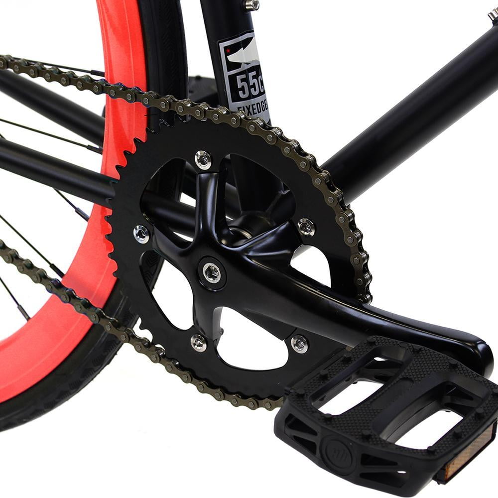 Golden Cycles Single Speed Fixie Bike – Lightweight Steel