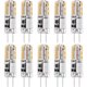 thumbnail image 1 of 10xG4LED-lampor12VAC/DCVarmvit3000K2W,dimbartljus, 1 of 5
