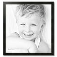 thumbnail image 2 of ArtToFrames 31" x 33" Honors Black with Silver Picture Frame, 31x33 inch Black Wood Poster Frame (WOM-5157),  Pack, 2 of 7
