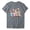 Gray, variant on Womens Tops Women's Fashion Crewneck Printed Short Sleeve T-Shirt Casual Loose Shirt Tops