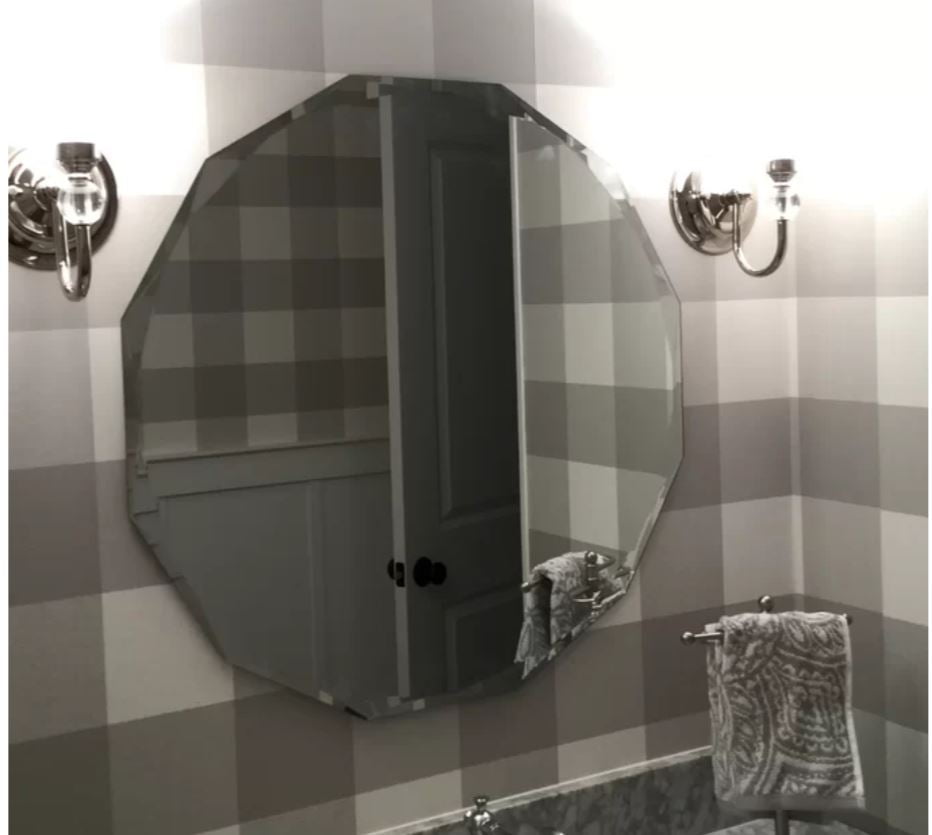 Frameless Diamond Wall Mirror&nbsp;