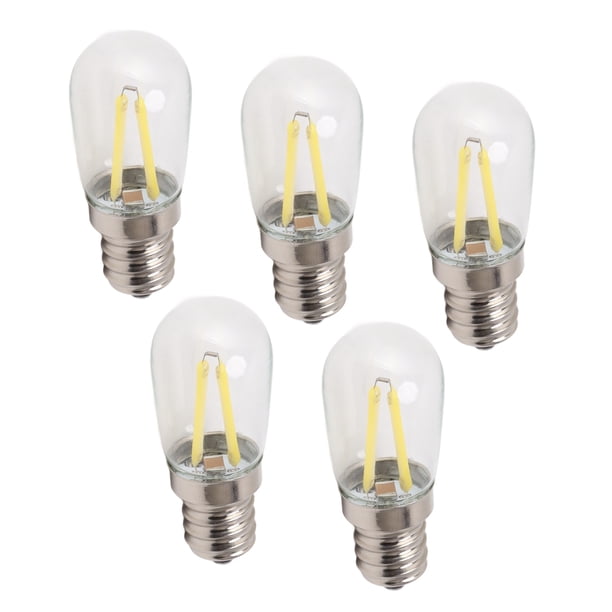 Bombilla De Lámpara De Refrigerador De 5 Piezas, Bombilla De Refrigerador LED De Bajo Consumo De Consumo De Energía, 120V E12, Para Refrigerador, Congelador,