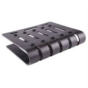 IQ Smart Solutions Professional Curved Black Wood Laptop Lapdesk