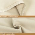 thumbnail image 4 of NTBAY Ultra Soft Double Brushed Microfiber Pillowcase Set, Hypoallergenic, Standard Size, Khaki, 2 Pack, 4 of 5
