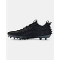 thumbnail image 3 of Under Armour Blur Smoke Suede 2.0 MC Black / Grey  3027978-001 Men's Size 9.5, 3 of 5