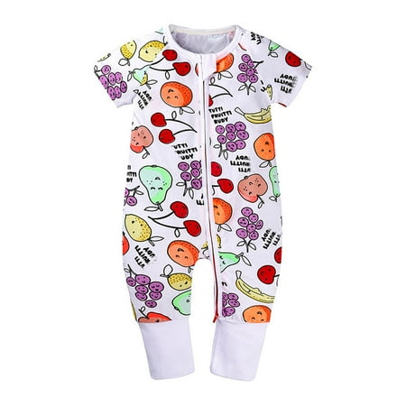 

TAIAOJING Baby Romper Boys Girls Letter Cartoon Jumpsuit Clothes Outfits Onesie Outfit 2-3 Years