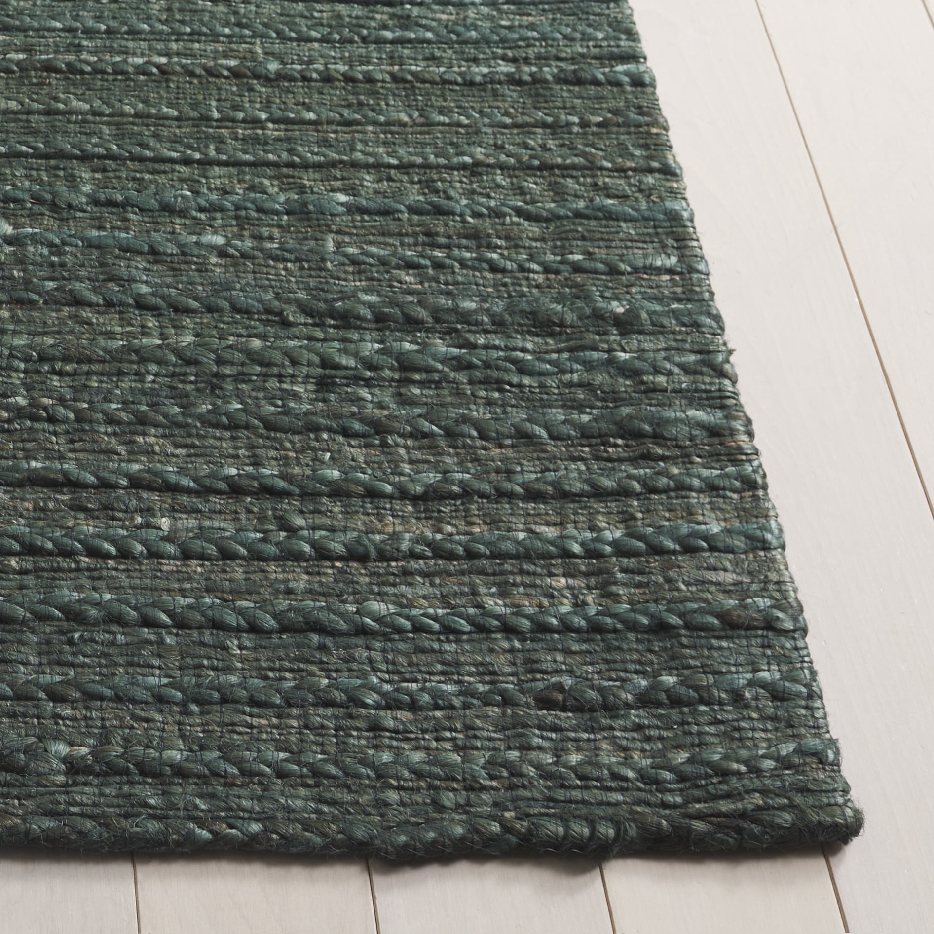 SAFAVIEH Cape Cod Eustacia Southwestern Runner Rug, Sage/Natural, 2'3" x 20'