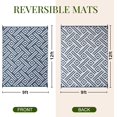 thumbnail image 2 of Outdoor Rug Outdoor Plastic Straw Rug for Patio Reversible Out Door Carpet for Camping Deck Rv x Area Carpet Balcony Porch Backyard and, 2 of 9