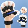 thumbnail image 3 of Happydeer Trigger Finger Splint Multi Finger Brace for Middle Index Pinky & Ring Fingers Five Finger Separator Hand Brace with Finger Support Straightening Broken Finger Protector, 3 of 13
