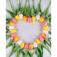 thumbnail image 4 of 12pcs - Flor de simulación de tulipán - Amarillo Ofspeizc CZJJ-HQ29-3, 4 of 6