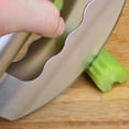 thumbnail image 4 of Miangastore Salad Chopper with Double Protective Covers Multipurpose Premium Stainless Steel Herb Chopper Mincing, 4 of 8